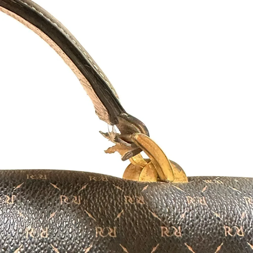 Ambassador Roberta Vintage Elegant Shoulder Briefcase Unisex